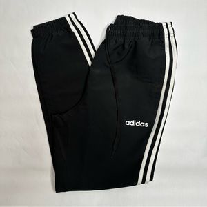 Adidas Mens Small 3 stripe relaxed jogger sweatpants